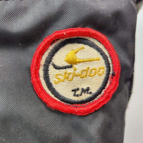 Vtg Ski Doo Boots Mens 6 Snowmobile Embroidered Snow Boots Ice Fishing Utility - Picture 4 of 16